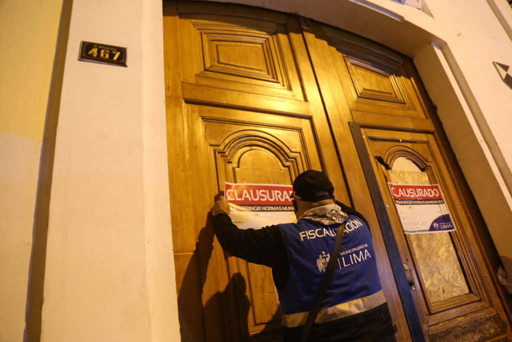 Halloween y Día de la Canción Criolla: MML clausura locales que no cumplieron con las medidas de bioseguridad frente al COVID-19