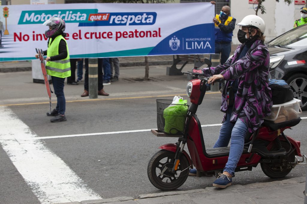 Motociclista que Sí Respeta: MML inicia campaña para fomentar las normas de tránsito y reducir los siniestros viales