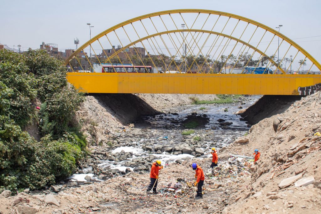 Limpieza en la ribera del río Rímac: MML recogió 350 toneladas de residuos sólidos