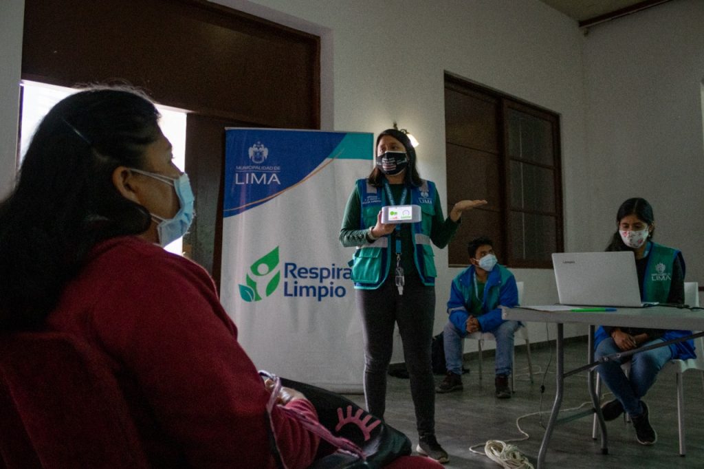 Monitoreo de la calidad del aire: MML Y MIMP articulan esfuerzos a favor de los niños y niñas