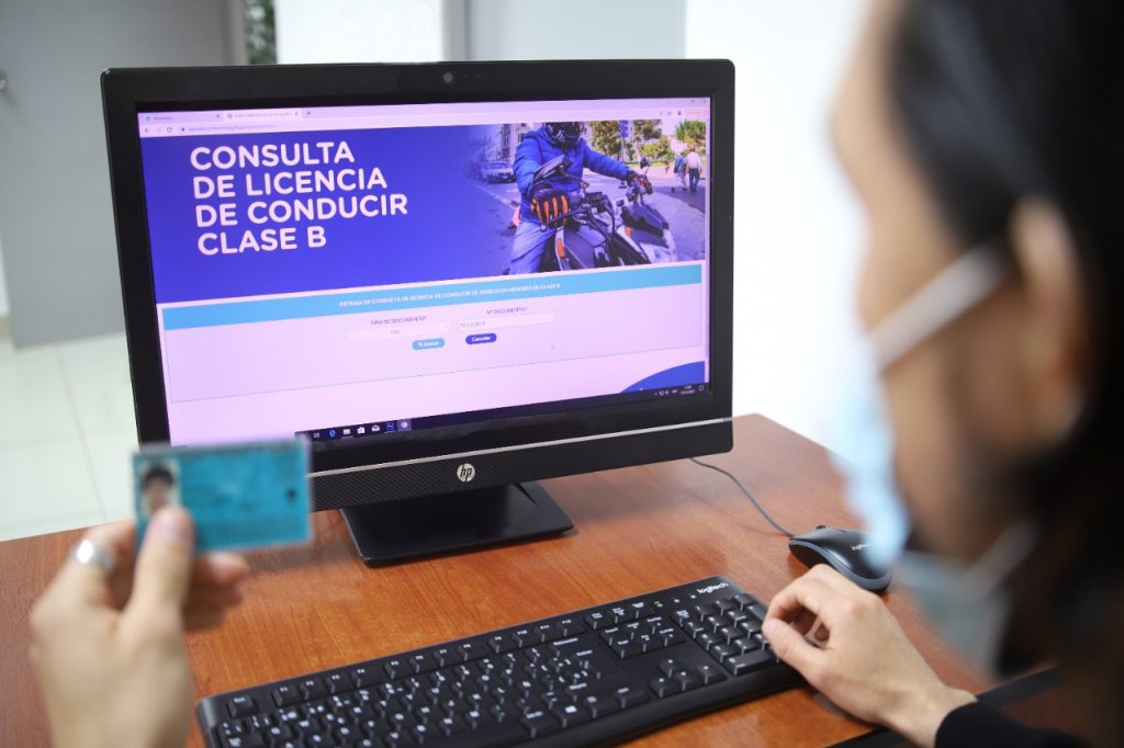 MML lanza primera plataforma virtual de consulta de licencia de conducir de clase B