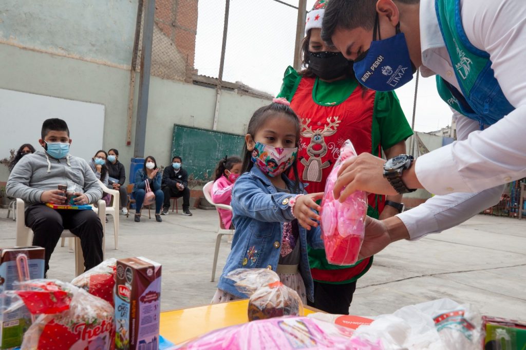 Navidad 2021: Municipalidad de Lima entregó regalos a 1,000 niños en situación de vulnerabilidad