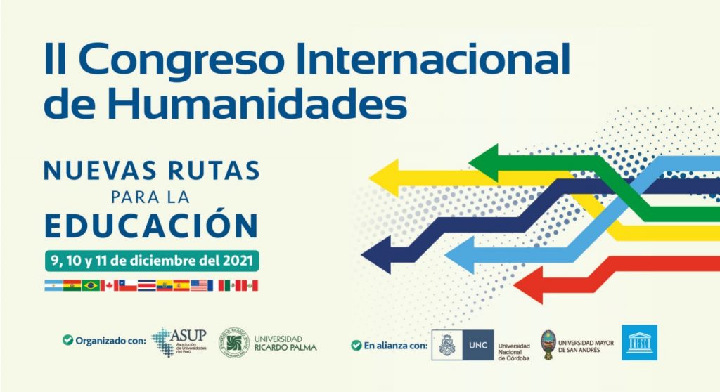 Sé parte del II Congreso Internacional de Humanidades Nuevas Rutas para la Educación