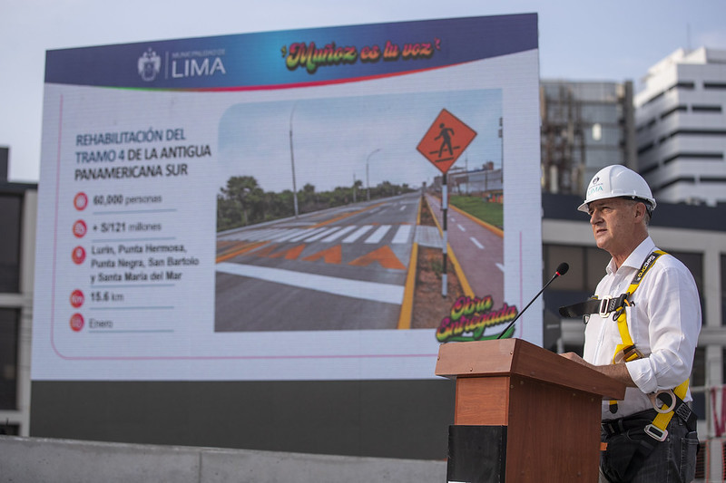 Alcalde Jorge Muñoz presenta balance por sus 1,100 días de gestión municipal