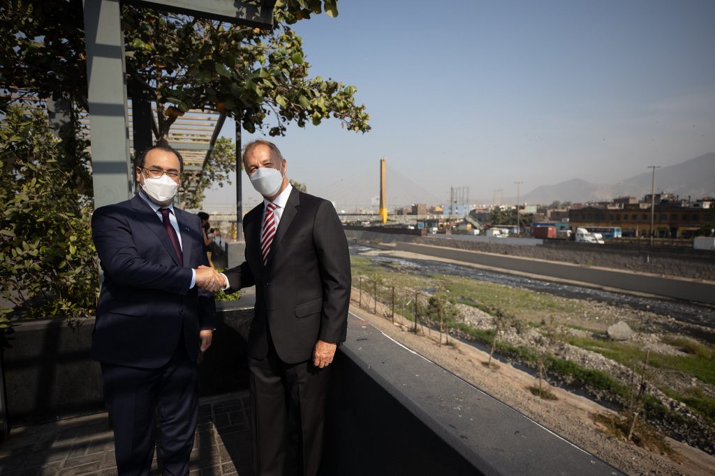 MML FIRMA CONVENIO CON LA CAF POR US$600 MIL PARA LA RECUPERACIÓN DEL RÍO RÍMAC