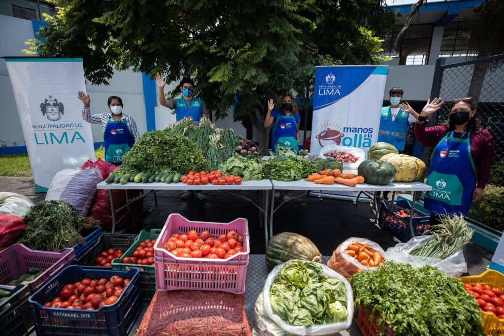 MML entregó más de 7 toneladas de alimentos a ollas comunes del Cercado