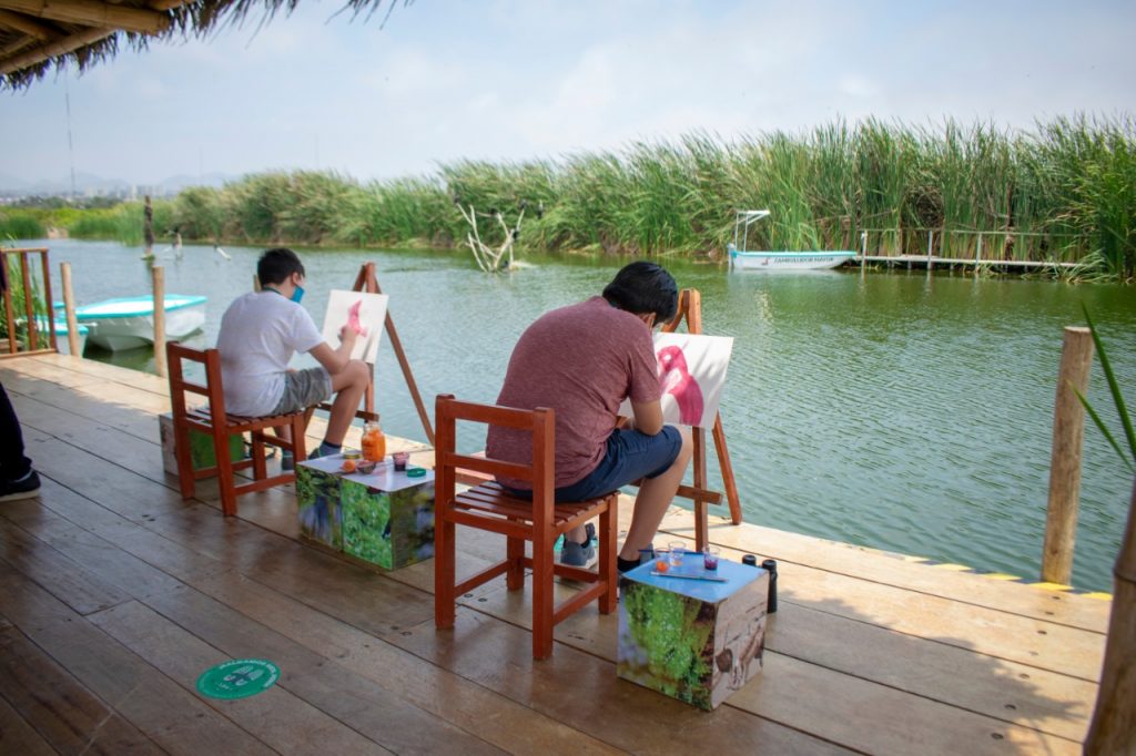 MML organiza talleres vacacionales para niños, niñas y adolescentes en Pantanos de Villa