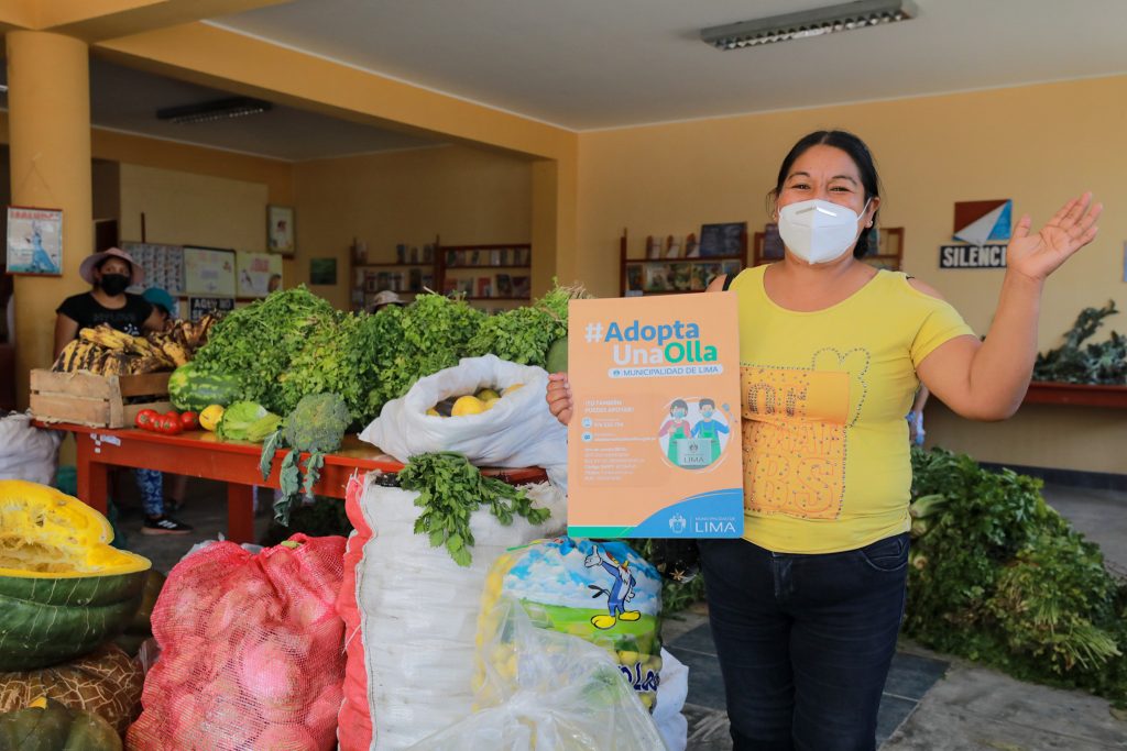 Municipalidad de Lima entregó 2,808 kilos de alimentos frescos a ollas comunes de Chorrillos y Comas