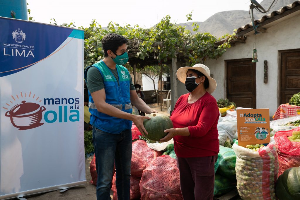 Municipalidad de Lima entregó más de 3,000 kilos de alimentos a ollas comunes de Lurigancho-Chosica