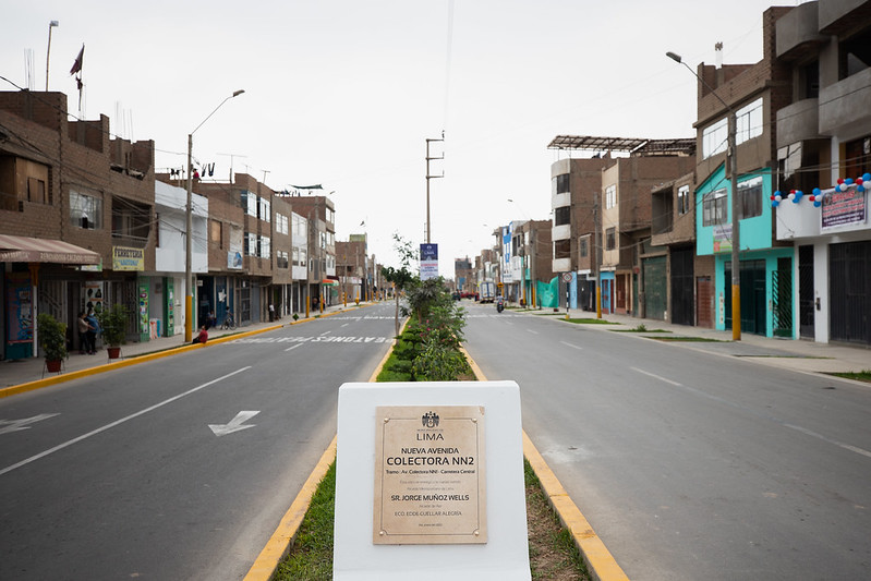 MML: Nueva avenida Colectora NN2 ya es una realidad