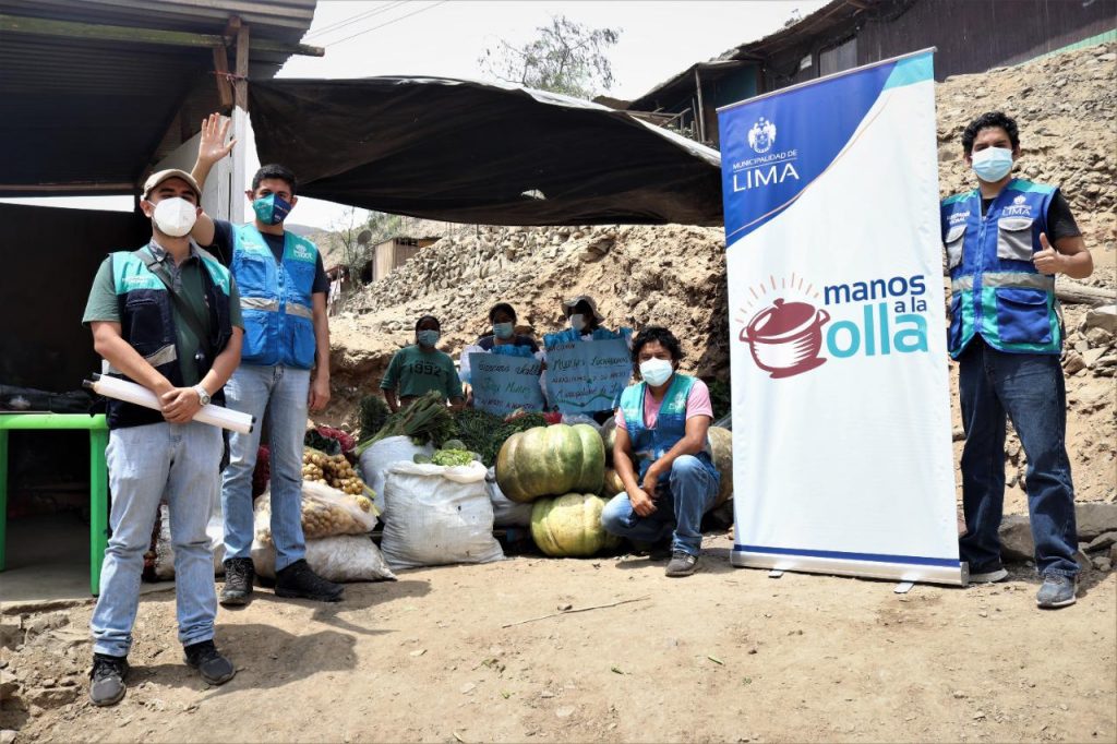 MML entregó más de 3,000 kilos de alimentos frescos a 10 ollas comunes de Comas y Chorrillos
