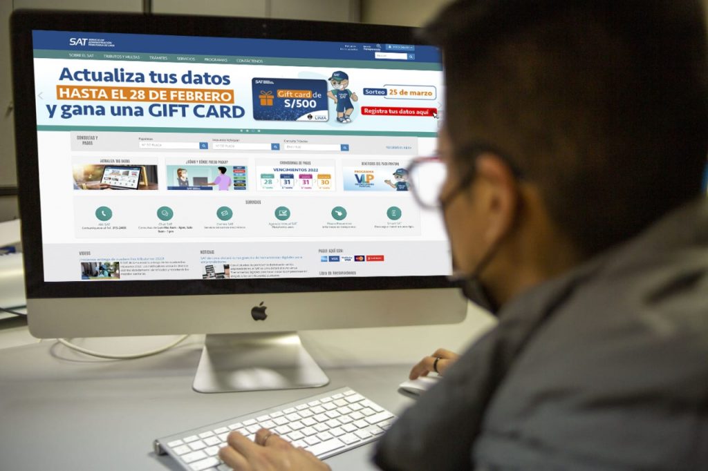 SAT de Lima: Actualiza tus datos y participa en el sorteo de una Gift Card de s/500