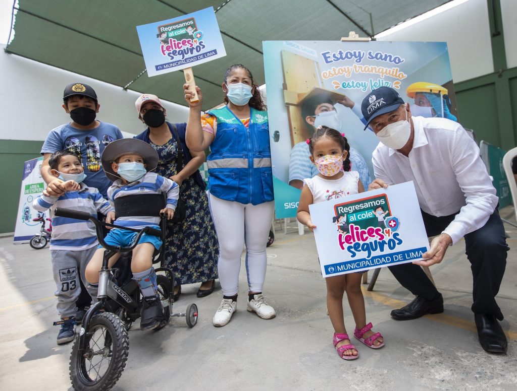 ¡Por un retorno seguro a clases! Municipalidad de Lima lanza campaña de salud gratuita para niños y niñas