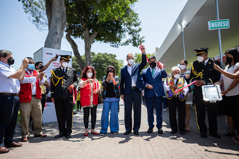 Alcalde de Lima inauguró la feria “Artesanías de Lima” en el Parque de la Exposición