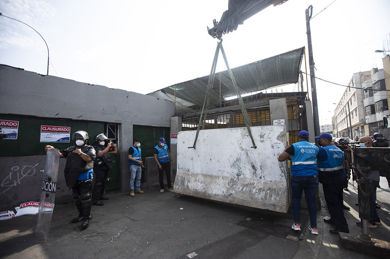 MML clausura Campo Ferial Amazonas por funcionar con documentación falsa y no contar con medidas de seguridad