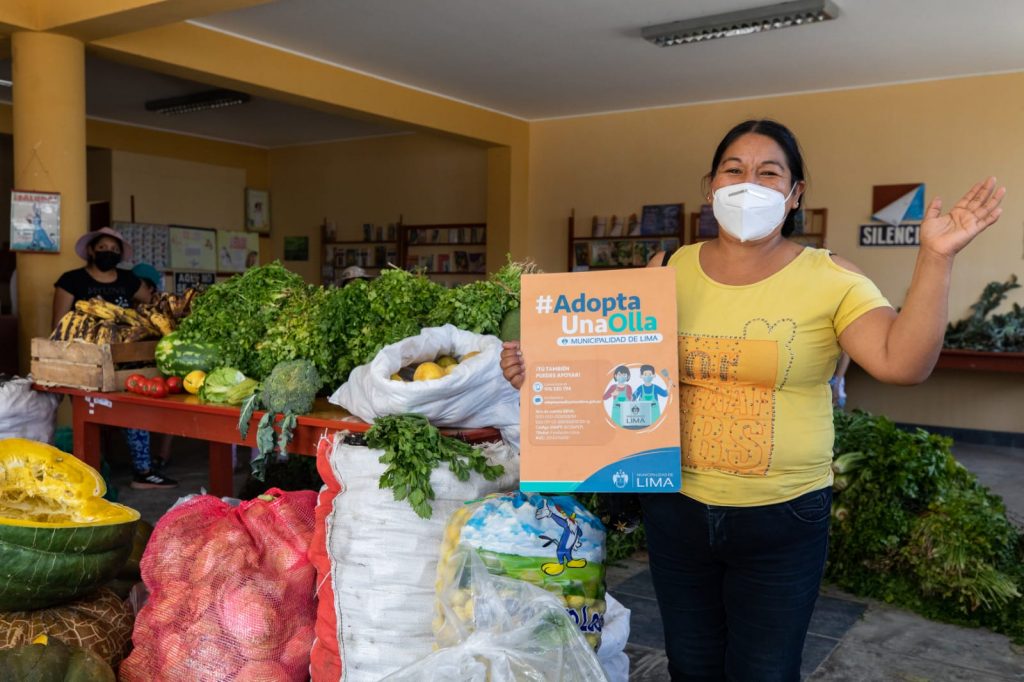 Municipalidad de Lima entregó más de 9 toneladas de alimentos a 21 ollas comunes 
