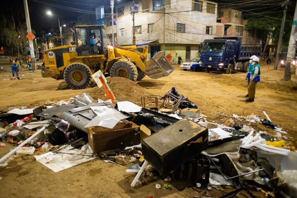 Operativos de limpieza interdistritales: MML recolectó más de 450 toneladas de residuos sólidos