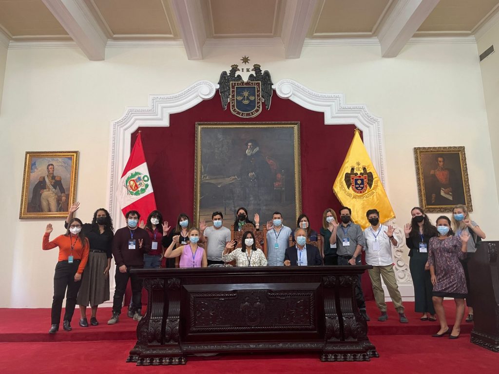 Representantes de la fundación Bernard van Leer y delegación de ciudades de América visitaron la capital