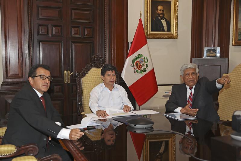 Alcalde de Lima se reunió con presidente Castillo para abordar la ejecución de acciones urgentes en beneficio de la ciudad