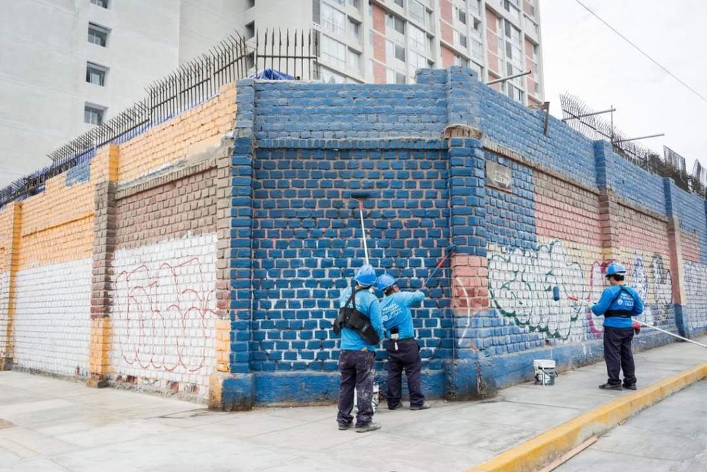 Cercado: MML eliminó más de 13,000 M² de grafitis y 35,000 afiches de publicidad no autorizada