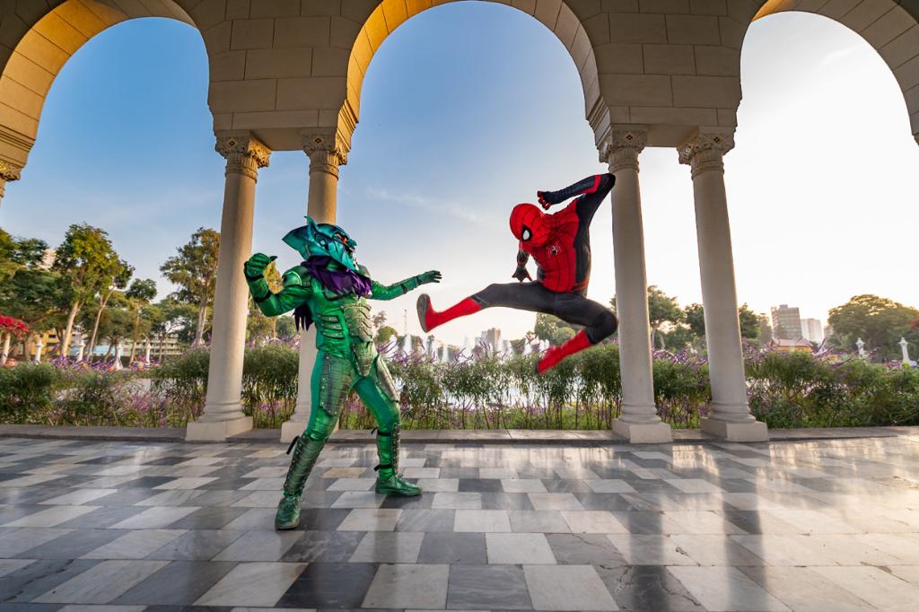 Circuito Mágico del Agua presenta show en vivo de Spider-Man
