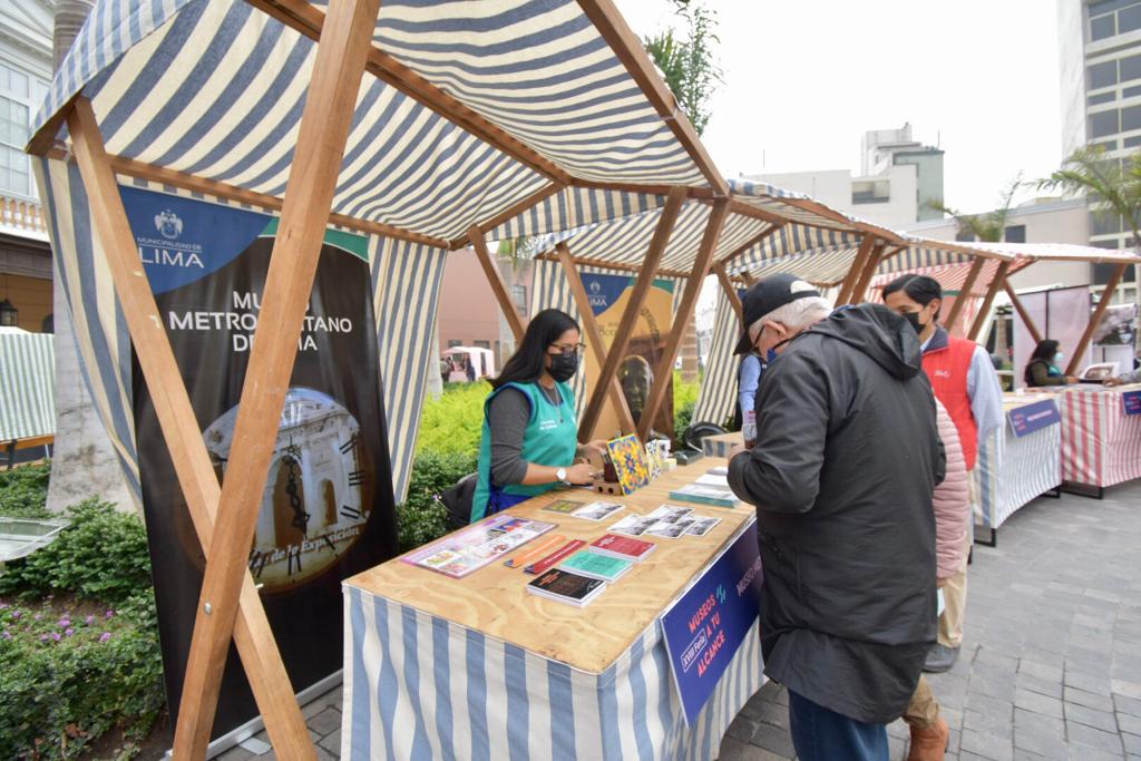 Municipalidad de Lima presentó la XVIII Feria Museos a Tu Alcance en la plaza Francia