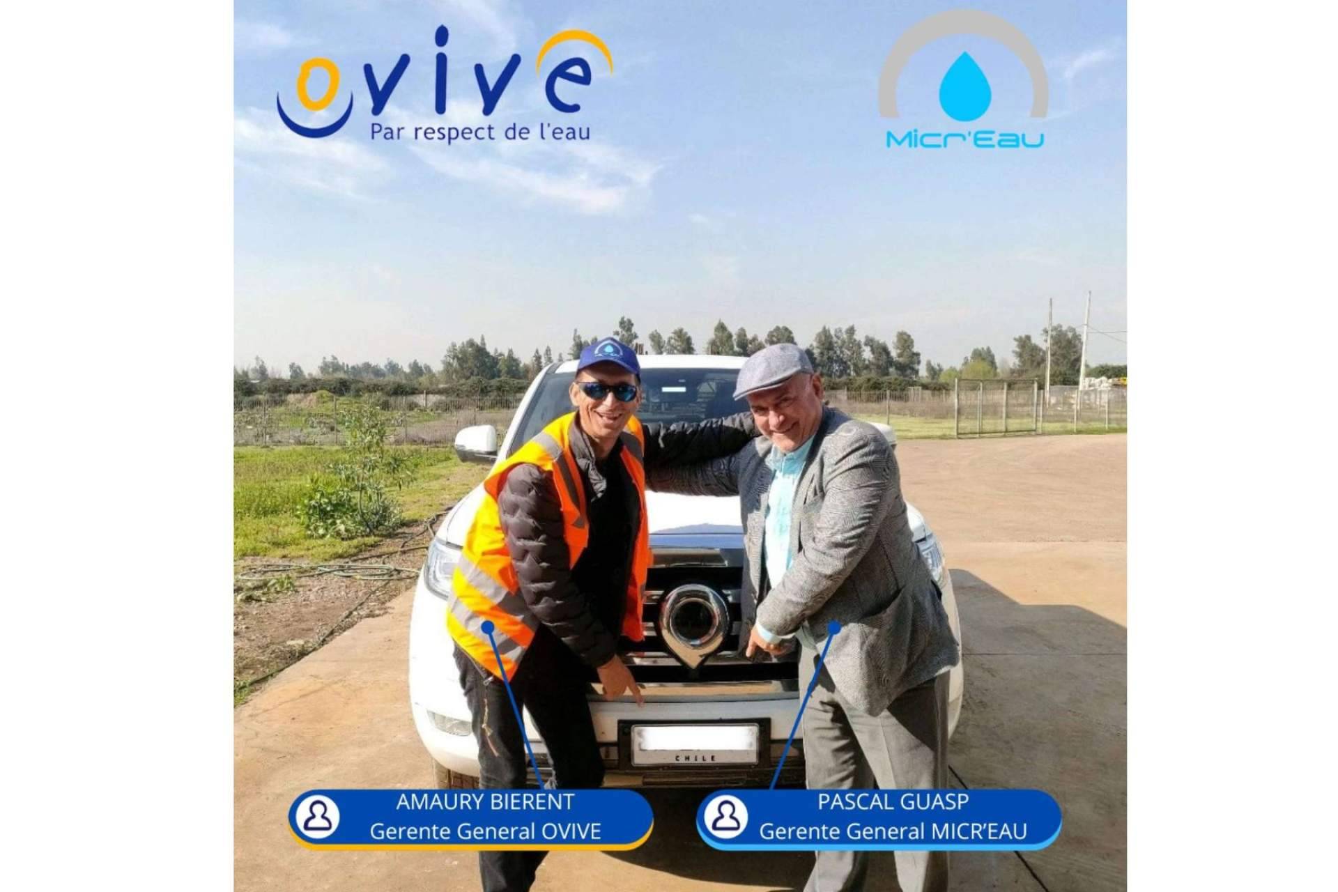 MICR'EAU y su filial AEC, la solución para tratar las aguas residuales y potables en Chile